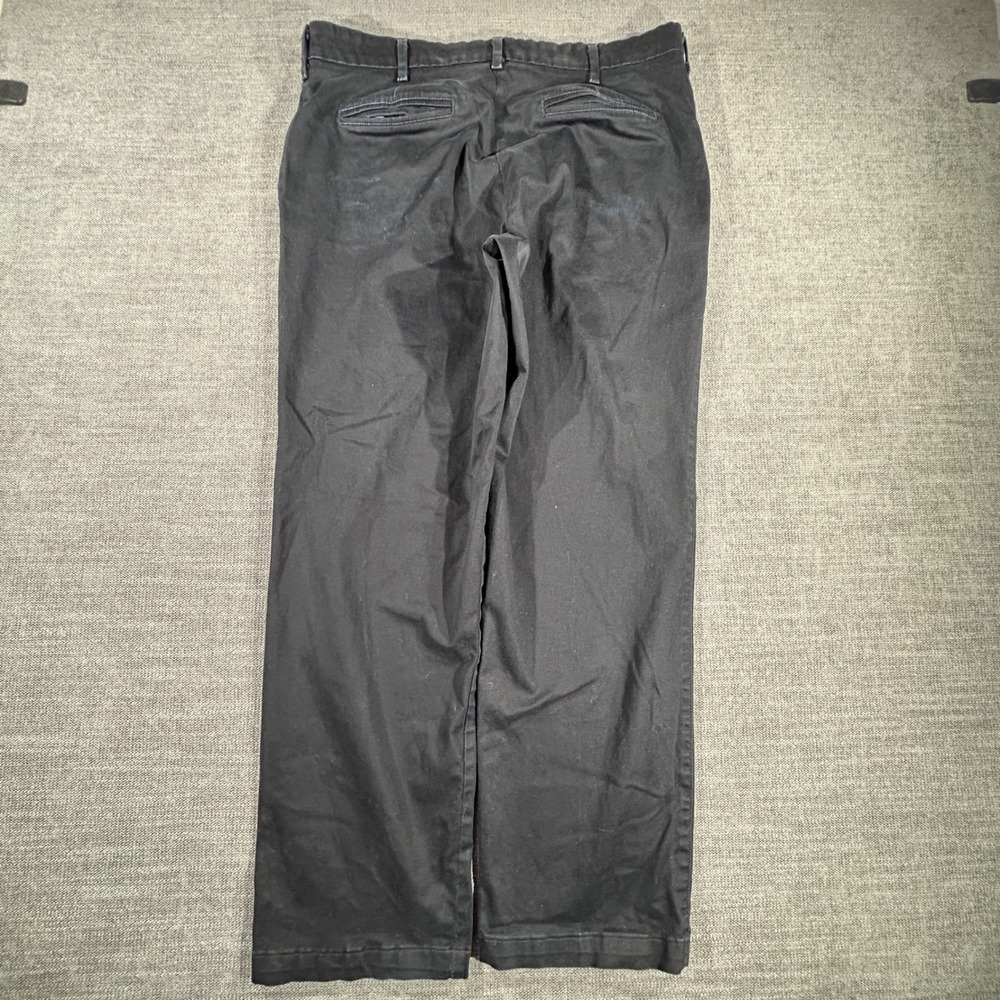 Lee Performance Series Pants Mens 36x30 Black Excellent Carefree Stretch‎ Chino